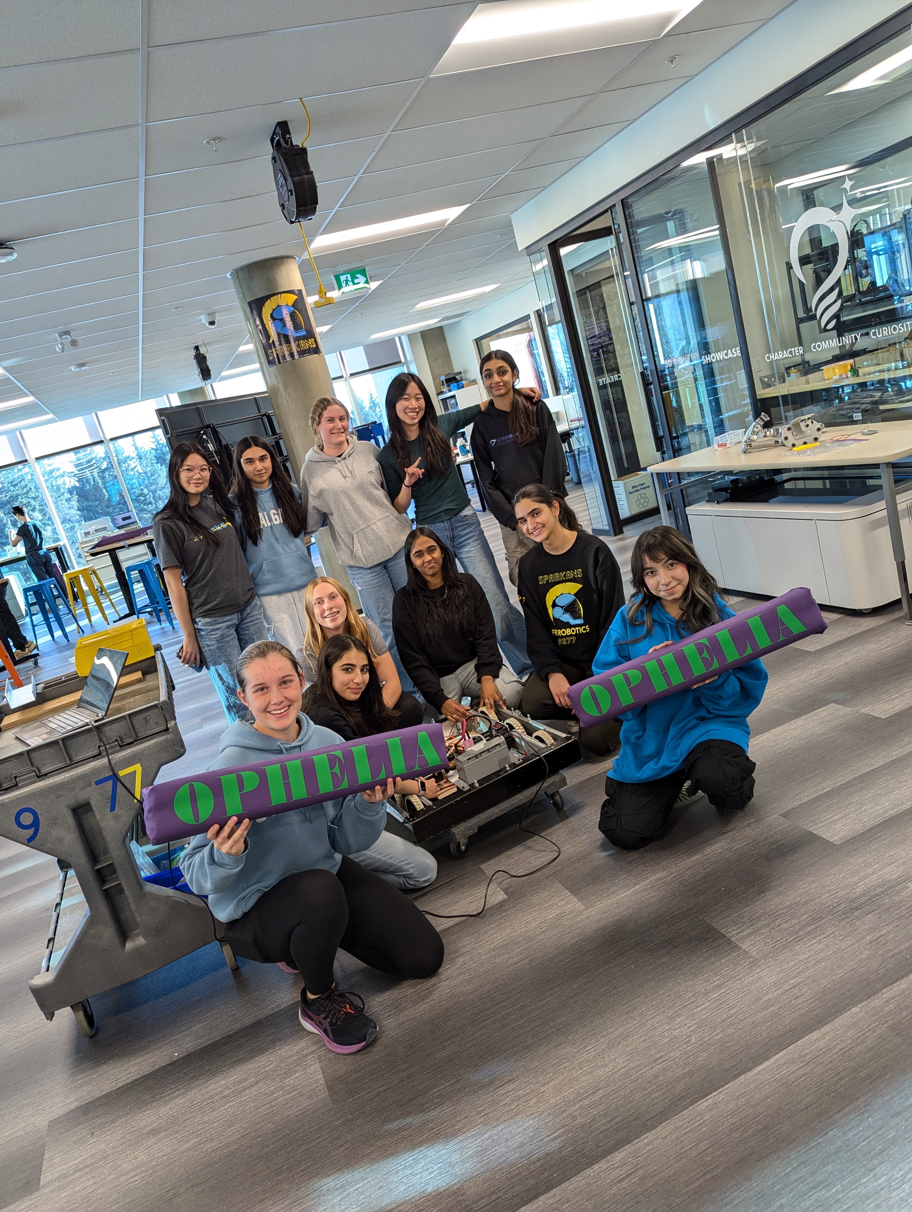 SPARKANOVAS All-Girl Robotics Team – STEMIA Journal